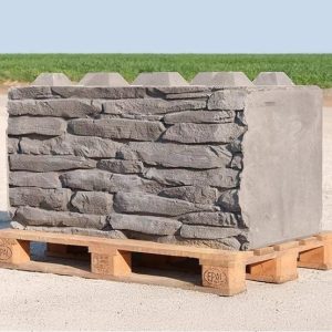 Betonblockstein in Natursteinoptik aus Mansfeld
